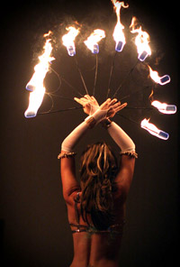 fire fans